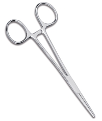 5.5" Straight Blade Forceps (P-C) #500/1500